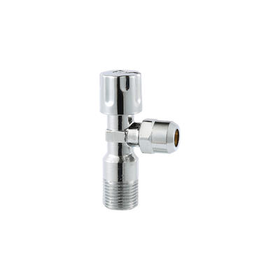 YT2001 Round handle, machine polish and out chrome, 1/2"x10mm