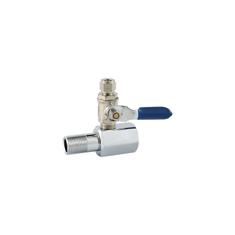 YT2032 Hand polish and chrome main valve， machine polish mini-valve,3/8"