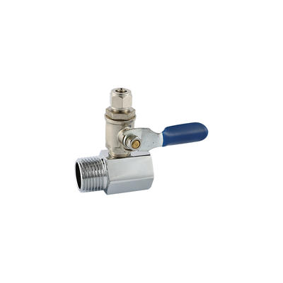 YT2033 Hhand polish and chrome main valve， machine polish mini-valve,1/2"