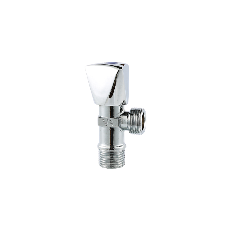 YT2045 Zinc handle, polish and chrome,1/2"x1/2"