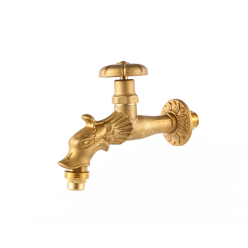 YT3001  brass color,dragon,mushroon shape handle1/2"