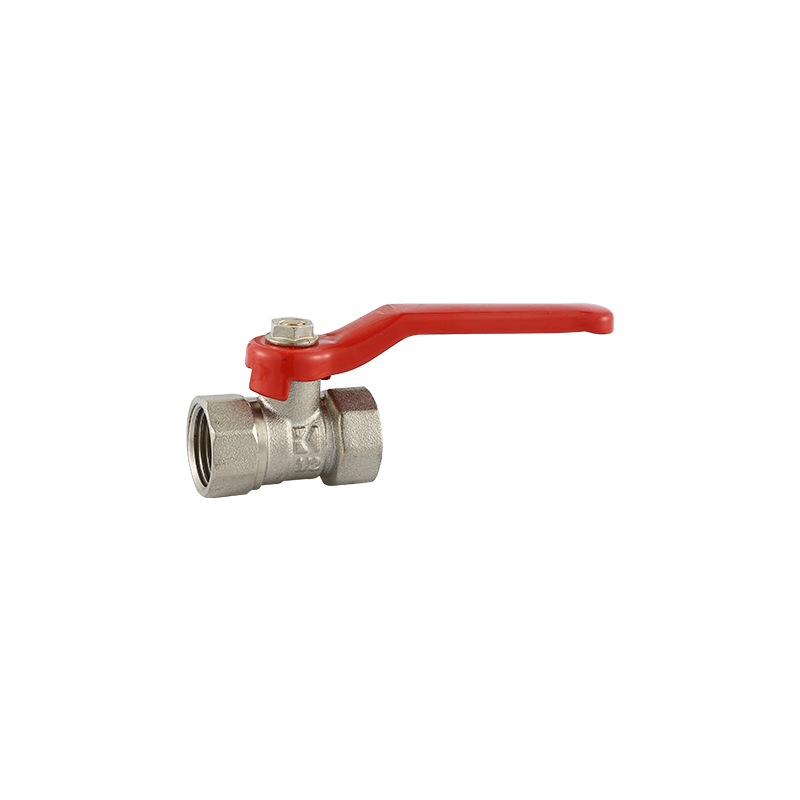 YT5009 sandblasting and nickel plated,red steel handle，female thread1/2"，3/4"。1“，1/1/4”