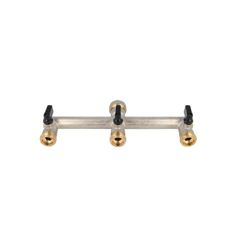 YT6002 black short aluminum handles, 3-way connectors 3/4"x3/4"x3/4", 1"x1"x1"