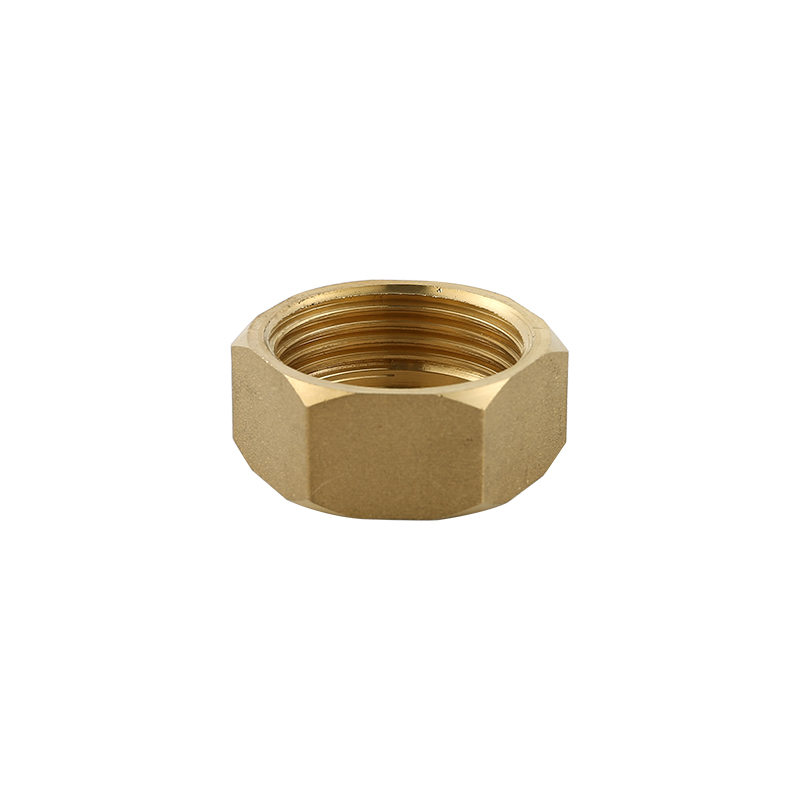 YT7011  brass connector,  sandblasting and brass color1/2"