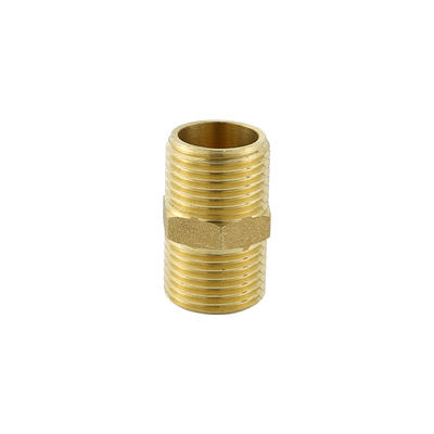 YT7012  brass connector,  sandblasting and brass color1/2"X1/2"