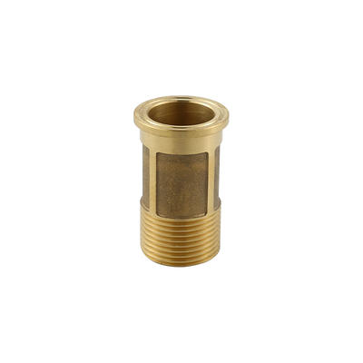 YT7015  brass connector,  sandblasting and brass color3/4"