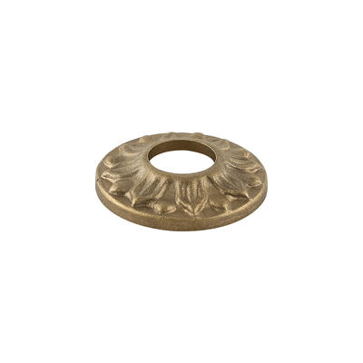 YT7046  ancient brass color. small rosette1/2"