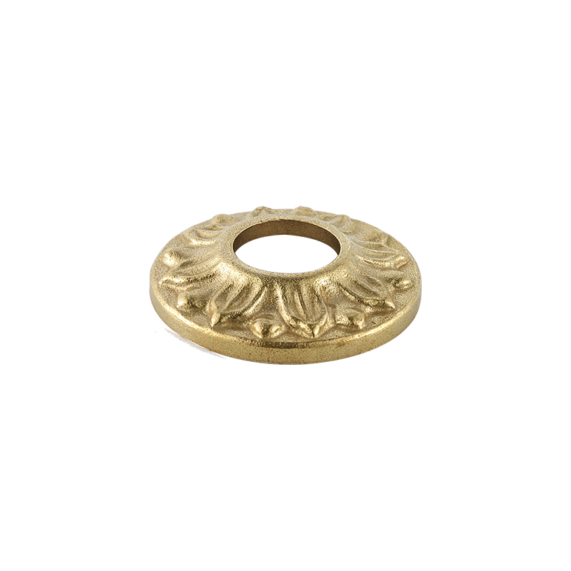 YT7047  brass color. small rosette1/2"