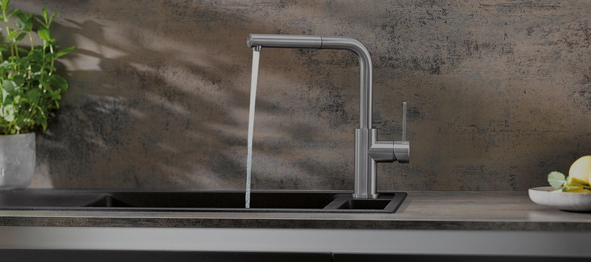What are the material classifications of faucets?